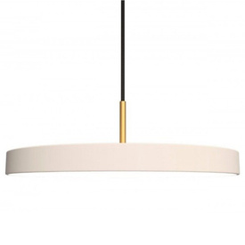 Lampa wisząca Asteria medium perłowa biel UMAGE