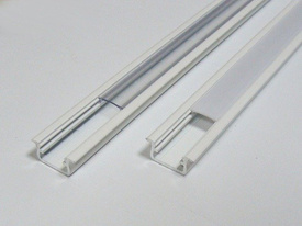 Profil wpuszczany biały lakierowany typ B 2 metry