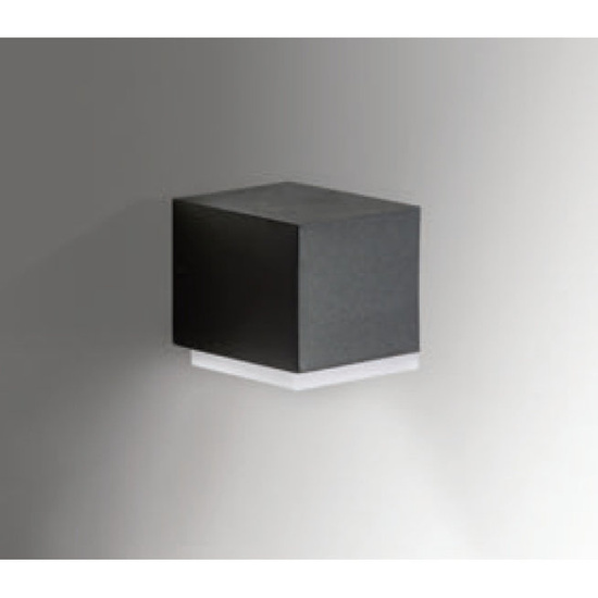 Kinkiet zewnętrzny Arbax 1 LED Dark Grey Azzardo