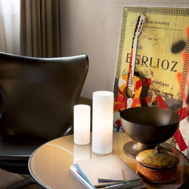 LAMPA STOŁOWA, NOCNA EDO TL1 SMALL WHITE 044606 IDEAL LUX