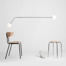 Lampa wisząca Pure 1064H4 chrom