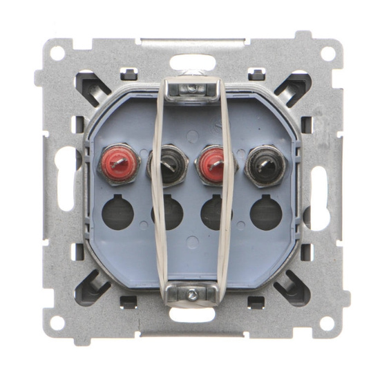 Gniazdo głośnikowe 2-krotne Simon 55