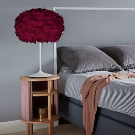 Lampa stołowa EOS CHAMPAGNE medium czerwona UMAGE