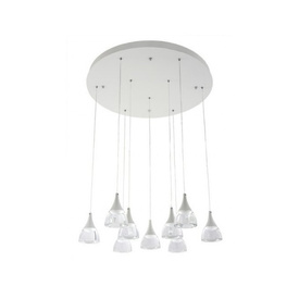 Lampa wisząca Dalmatia 9 White Azzardo