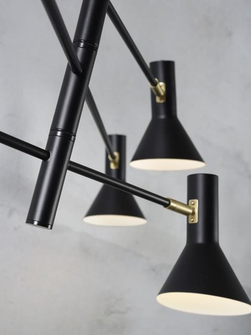 Czarny żyrandol 3-ramienny Izmir IT'S ABOUT ROMI