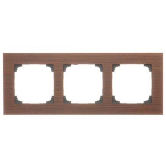 Ramka drewniana trójkrotna Simon 55 Nature