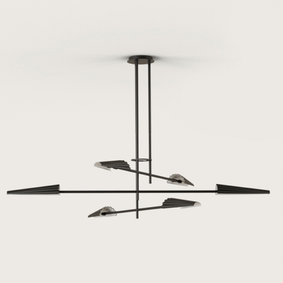 Lampa wisząca BION C1306/6/NEG Aromas 