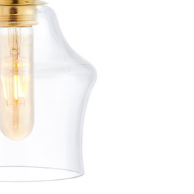 Lampa wisząca LONGIS GOLD II KASPA