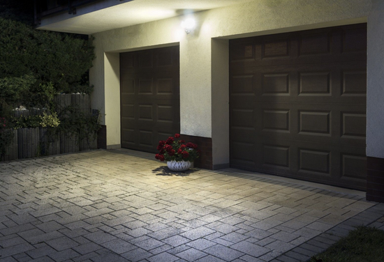 Podwójny reflektor ogrodowy DUO 6556-PIR SU-MA