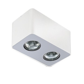 Lampa Azzardo Nino 2 biało chrom WH/ALU