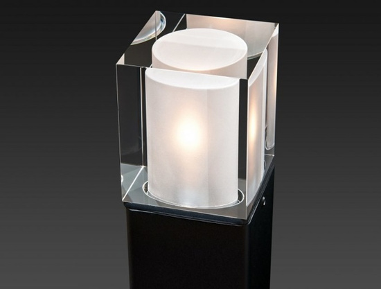 Lampa ogrodwa słupek Arendal Norlys art 1560 cynk ogniowy