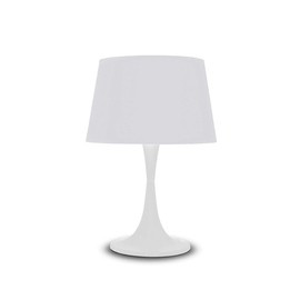BIAŁA LAMPA STOŁOWA LONDON TL1 BIG 110448 IDEAL LUX