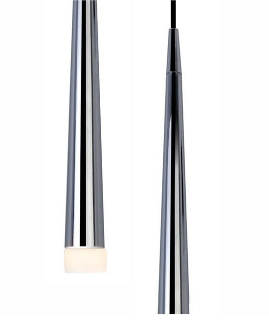 Lampa wisząca do wysokich pomieszczeń Stylo 8 chrom Azzardo