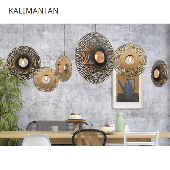 Naturalna lampa wisząca KALIMANTAN 87X20 Good&Mojo