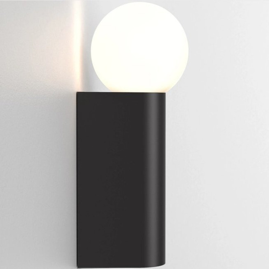 KINKIET ŁAZIENKOWY Ortona Single Matowoczarny