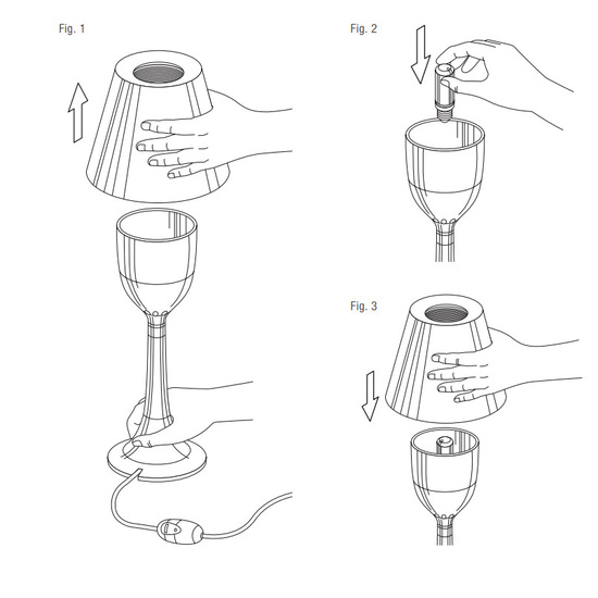 Lampa stołowa Miss K Flos