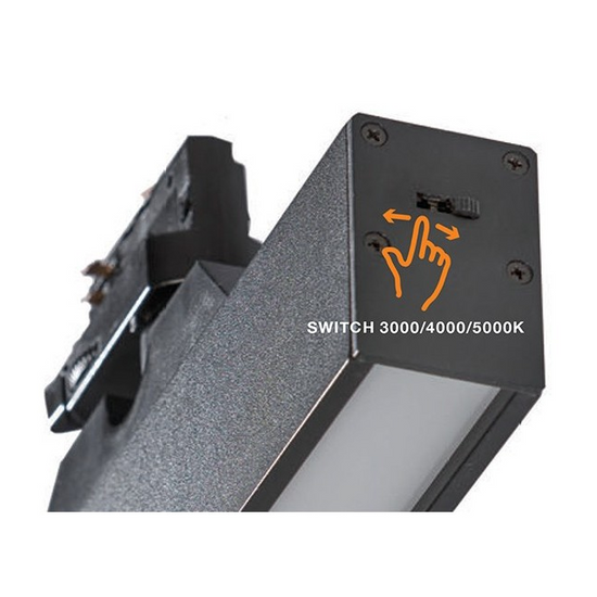 LINNEA TRACK 3LINE CCT Oprawa do szynoprzewodu Azzardo