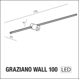 KINKIET GRAZIANO 100 3000K Azzardo AZ5449
