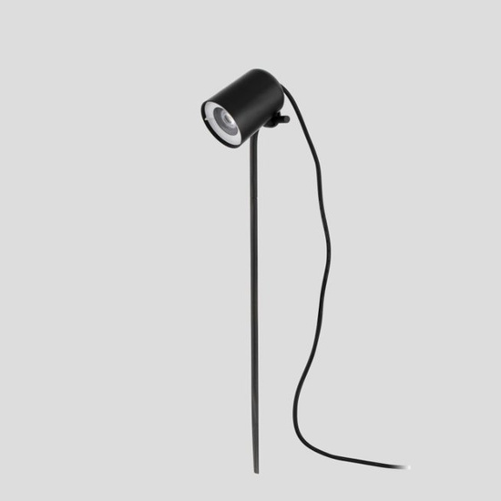 Kinkiet zewnętrzny z tyczką FLOW czarny 71546