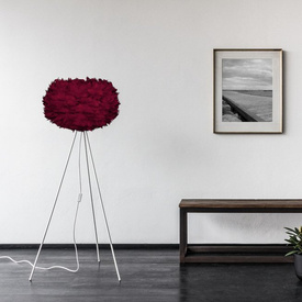 Lampa podłogowa tripod EOS medium czerwona UMAGE