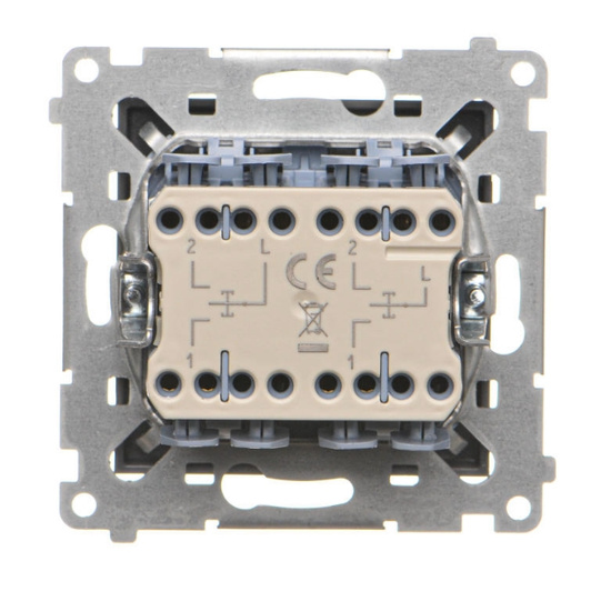 Przycisk roletowy podwójny Simon 55