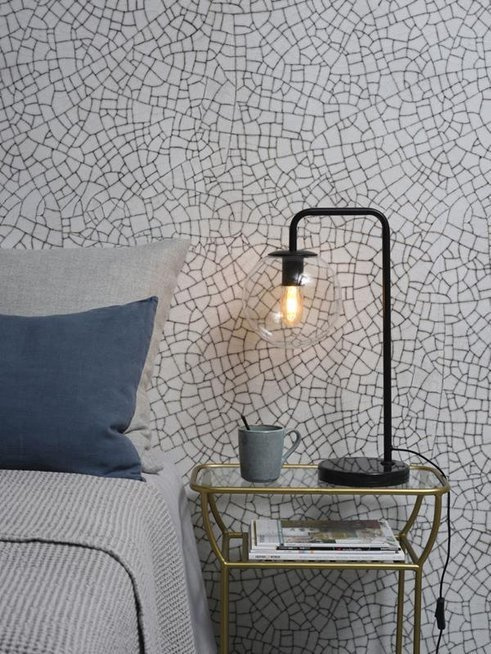 Lampa stołowa czarna WARSAW It's About RoMi