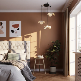 Lampa wisząca Forget me not dąb UMAGE