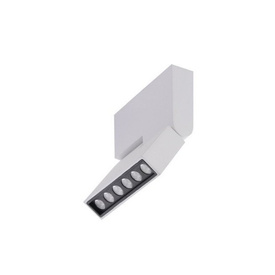 Oprawa natynkowa z ruchomym źródłem światła Leon White Azzardo