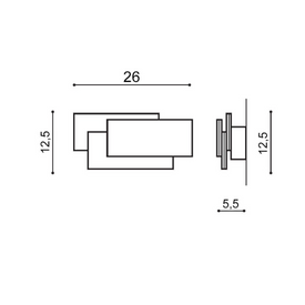 LAMPA CLOVER SQ Azzardo