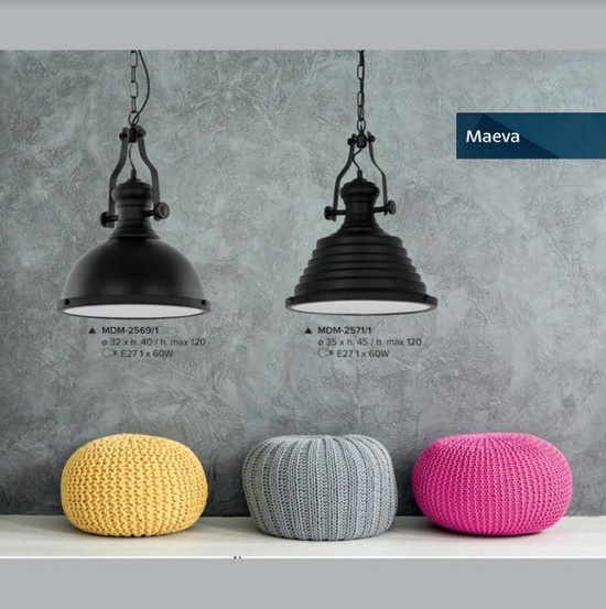 Lampa wisząca Maeva Italux MDM-2569/1
