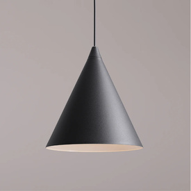 Czarna lampa wisząca Form Aldex