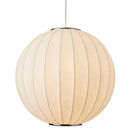 Lampa wisząca SILK biała 40 cm