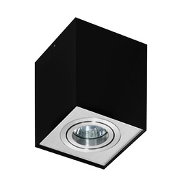 Plafon ELOY 1 czarny / aluminium Azzardo 