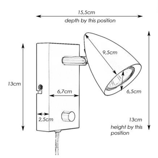 Kinkiet CIRO Markslöjd 106317