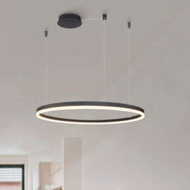 Ściemnialna Lampa wisząca Halo 150 CCT Black Azzardo + pilot w zestawie