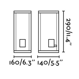 Kinkiet Nala ciemnoszary 70773