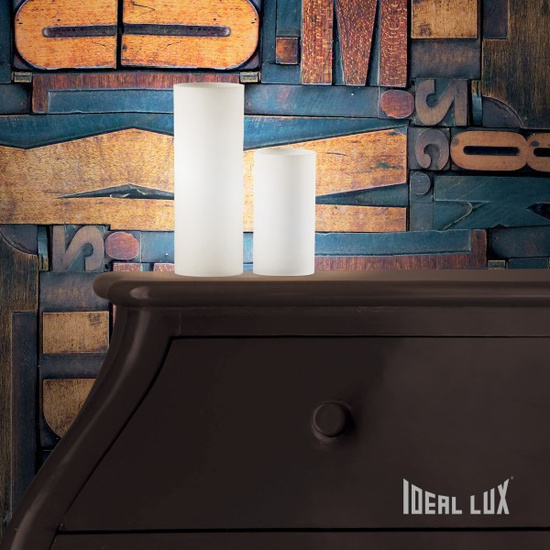 LAMPA STOŁOWA, NOCNA EDO TL1 SMALL WHITE 044606 IDEAL LUX