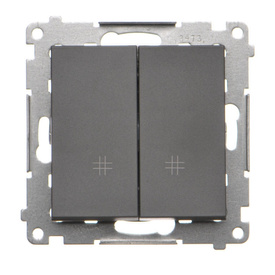 Łącznik krzyżowy podwójny piktogram Simon 55 