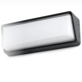 Kinkiet zewnętrzny HALF czarny 71537