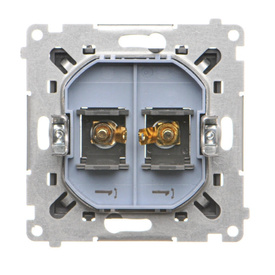 Gniazdo głośnikowe pojedyncze Simon 55