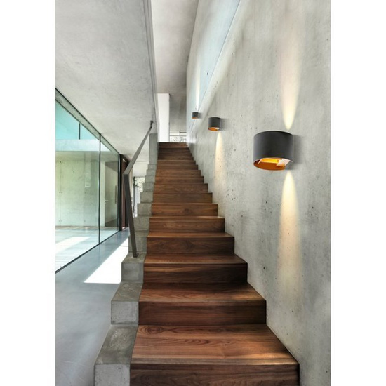 Kinkiet Leticia 2 czarny Azzardo