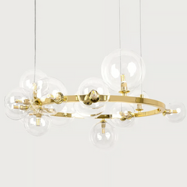 MOOSEE lampa wisząca ALURE 85 złota