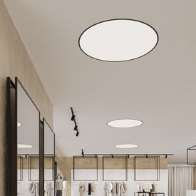 Lampa wpuszczana BIG SIZE next round 67 cm 3000K opal LED AQFORM