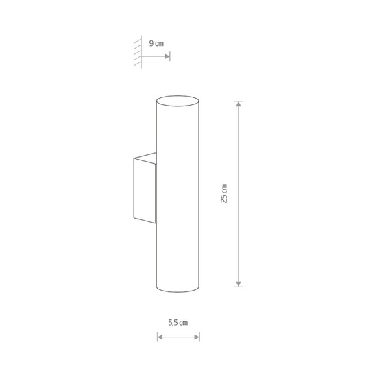 Kinkiet EYE WALL Nowodvorski 