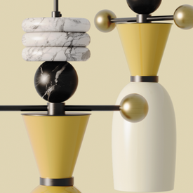 Lampa wisząca NURO C1349 Aromas 