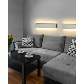 Kinkiet Norman M White Azzardo 28 cm