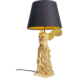 Lampa Stołowa Angel Nike złoty anioł