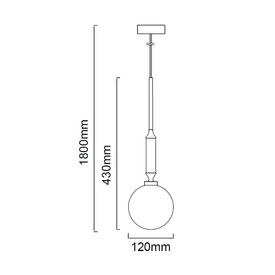 Lampa wisząca Ero I C Orlicki Design