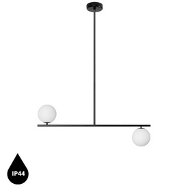 SUGURI C lampa wisząca L czarna IP44 UMMO