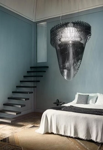 Lampa wisząca Avia czarna L Slamp